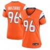 Eyioma Uwazurike Denver Broncos Nike Women's Team Game Jersey - Orange - Front View