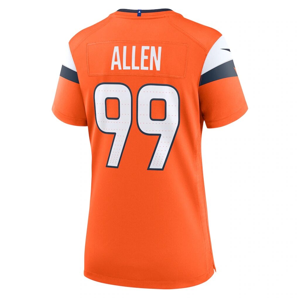 Zach Allen Denver Broncos Nike Women's Team Game Jersey
