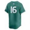 Jarren Duran Boston Red Sox Nike 2025 City Connect Limited Player Jersey - Green - Detail View