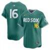 Jarren Duran Boston Red Sox Nike 2025 City Connect Limited Player Jersey - Green - Front View