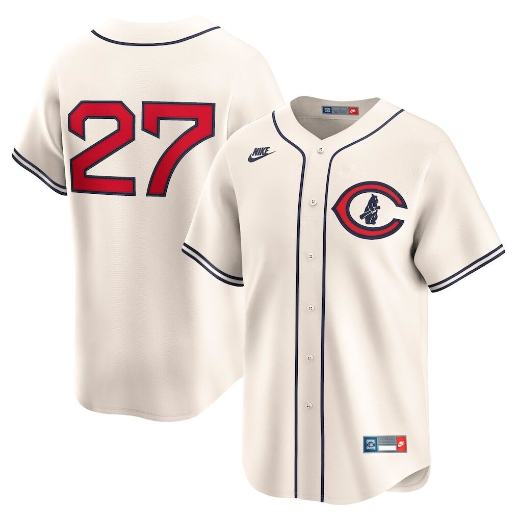 Seiya Suzuki Chicago Cubs Nike Throwback Cooperstown Collection Limited Jersey
