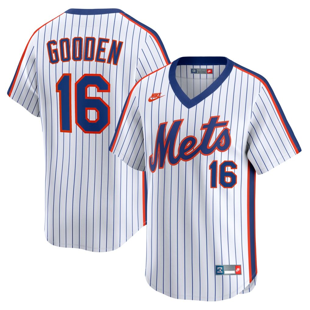 Dwight Gooden New York Mets Nike Cooperstown Collection Limited Jersey