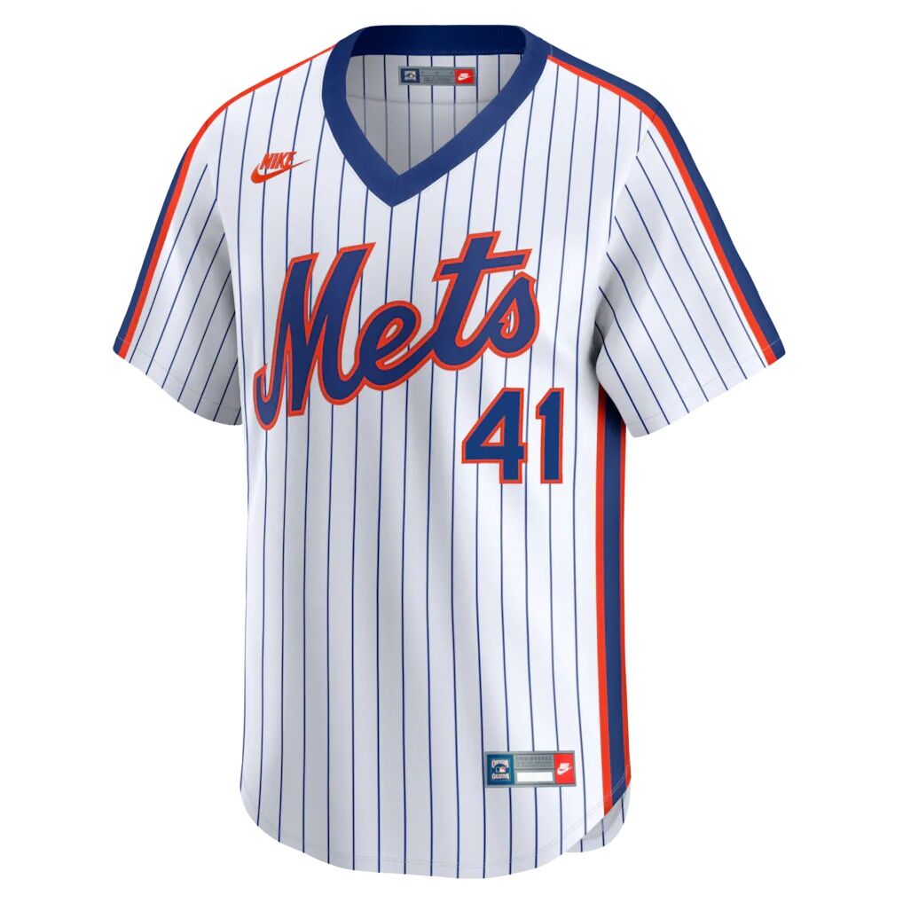 Tom Seaver New York Mets Nike Cooperstown Collection Limited Jersey