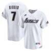 Craig Biggio Houston Astros Nike Throwback Cooperstown Collection Limited Jersey - White - Front View