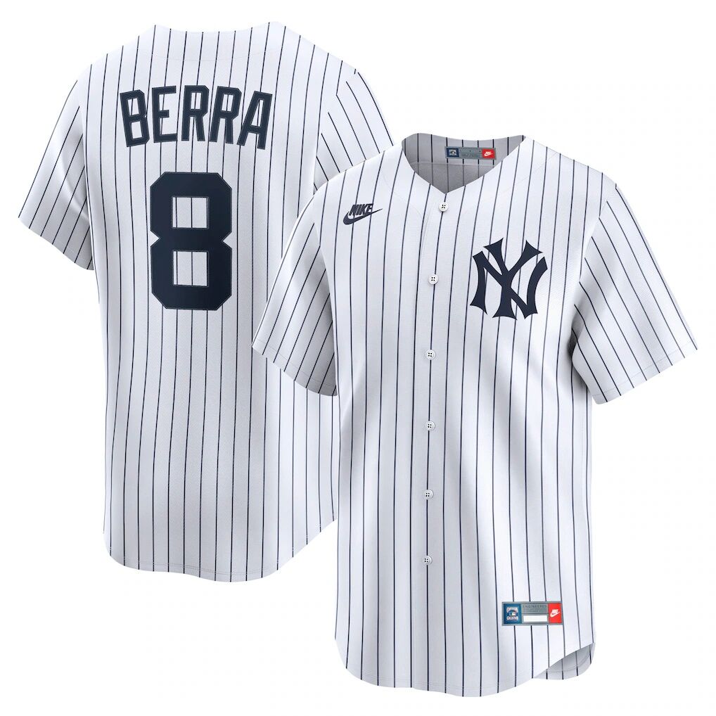 Yogi Berra New York Yankees Nike Cooperstown Collection Limited Jersey