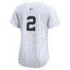 Derek Jeter New York Yankees Nike Women's Home Limited Jersey - White - Detail View