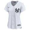 Derek Jeter New York Yankees Nike Women's Home Limited Jersey - White - Side View