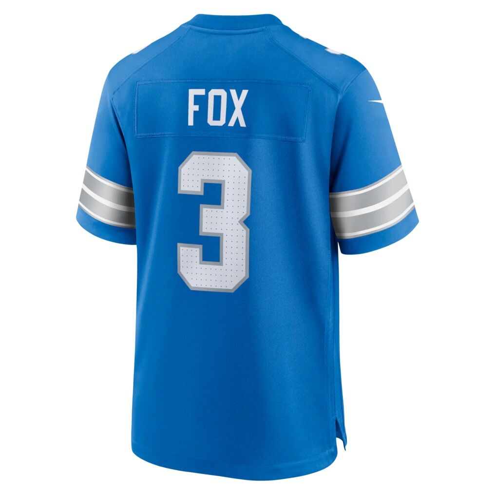 Jack Fox Detroit Lions Nike Team Game Jersey