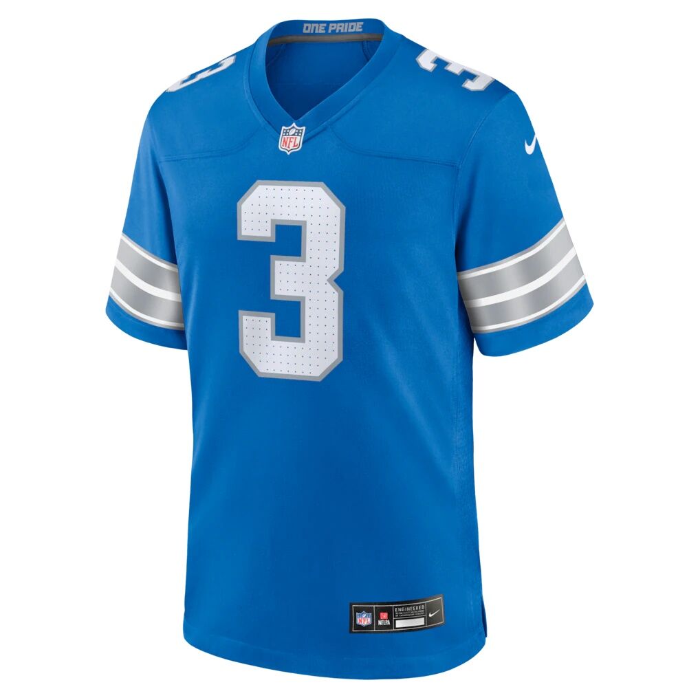 Jack Fox Detroit Lions Nike Team Game Jersey