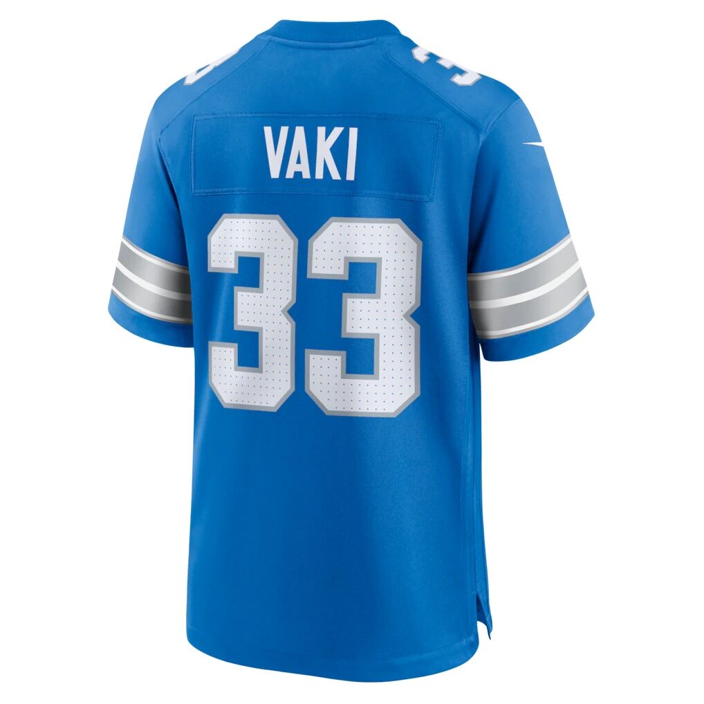 Sione Vaki Detroit Lions Nike Team Game Jersey