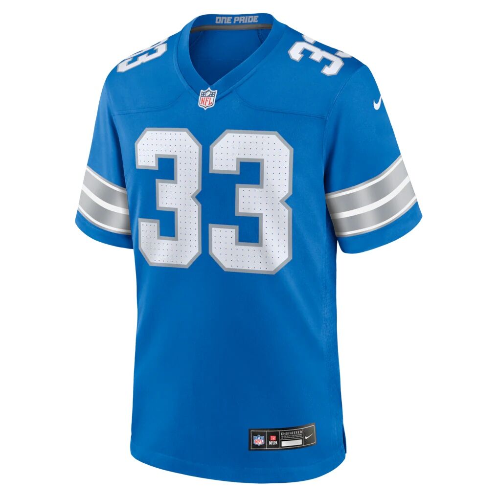 Sione Vaki Detroit Lions Nike Team Game Jersey