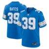 Jake Bates Detroit Lions Nike Team Game Jersey - Blue - Front View