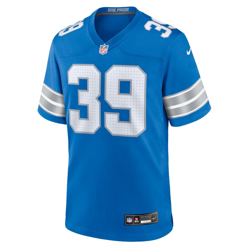 Jake Bates Detroit Lions Nike Team Game Jersey