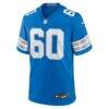 Graham Glasgow Detroit Lions Nike Team Game Jersey - Blue - Side View
