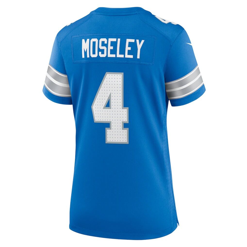 Emmanuel Moseley Detroit Lions Nike Women's Team Game Jersey