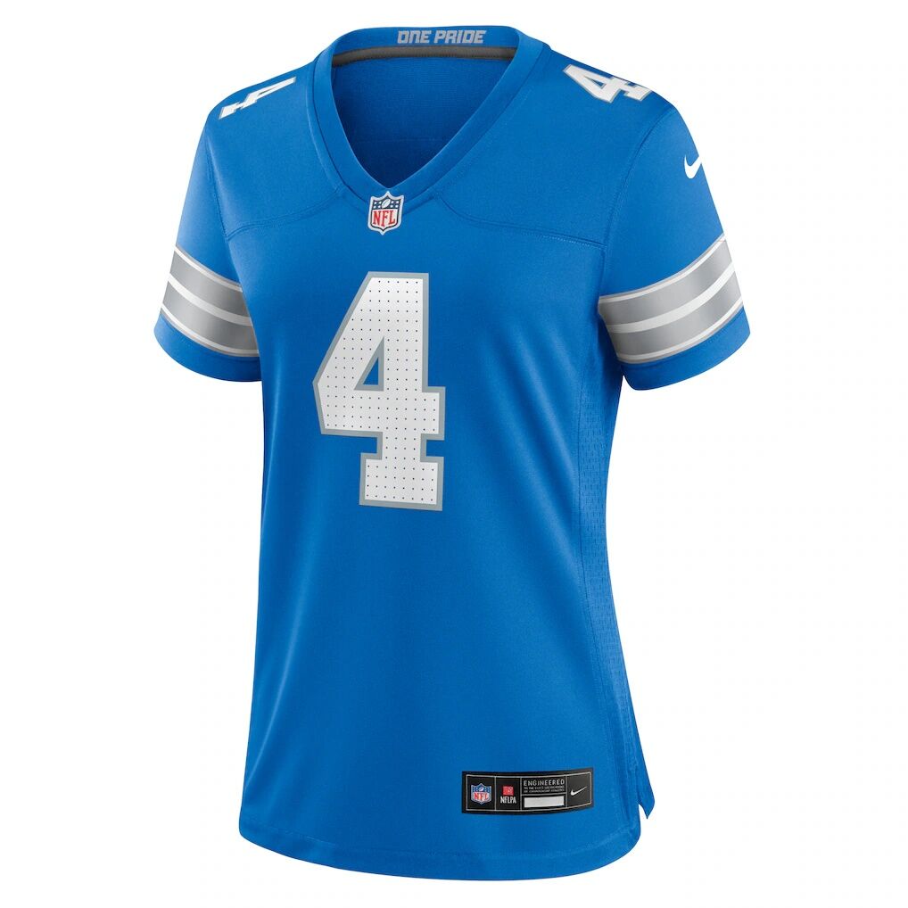 Emmanuel Moseley Detroit Lions Nike Women's Team Game Jersey