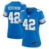 Jalen Reeves-Maybin Detroit Lions Nike Women's Team Game Jersey - Blue - Front View