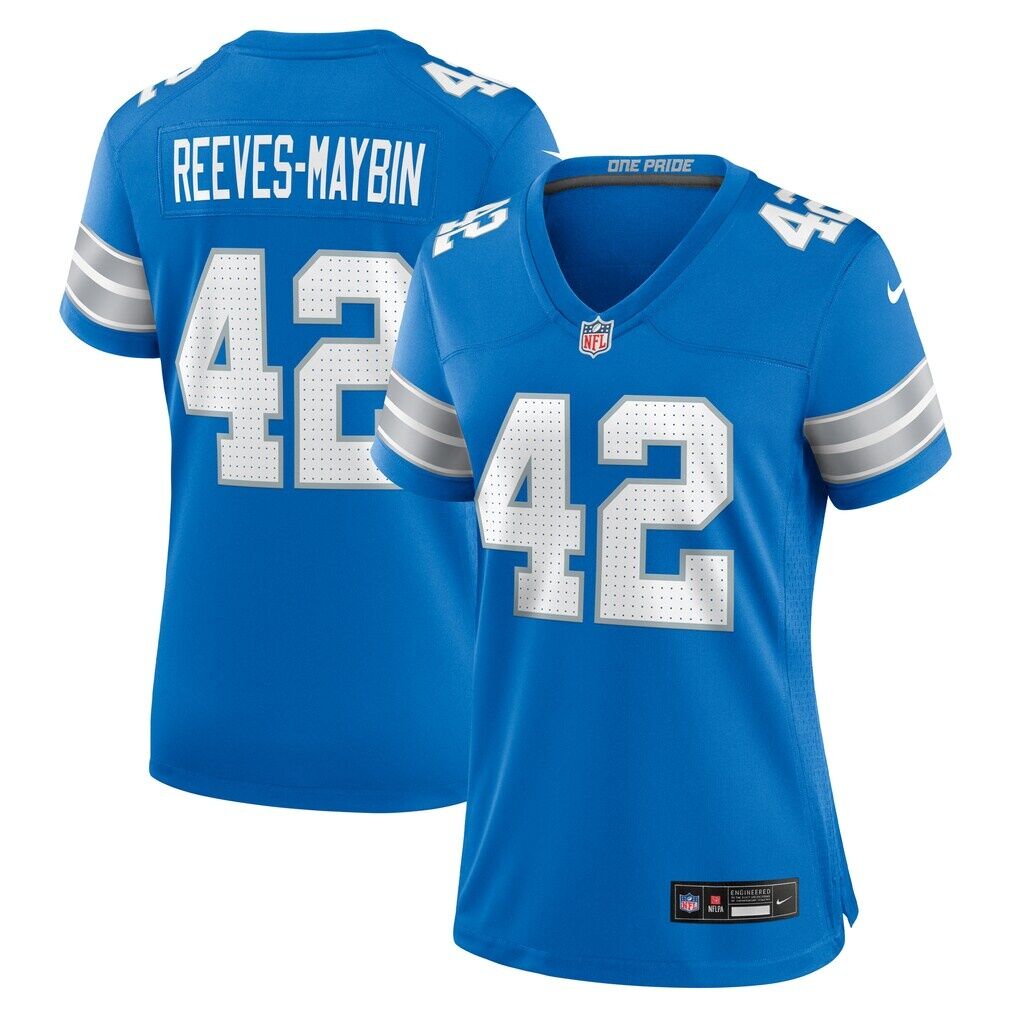 Jalen Reeves-Maybin Detroit Lions Nike Women's Team Game Jersey
