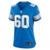 Graham Glasgow Detroit Lions Nike Women's Team Game Jersey - Blue - Side View