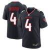 Kamari Lassiter Houston Texans Nike Team Game Jersey - Navy - Front View