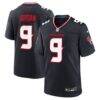 Brevin Jordan Houston Texans Nike Team Game Jersey - Navy - Front View