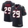 M.J. Stewart Houston Texans Nike Team Game Jersey - Navy - Front View