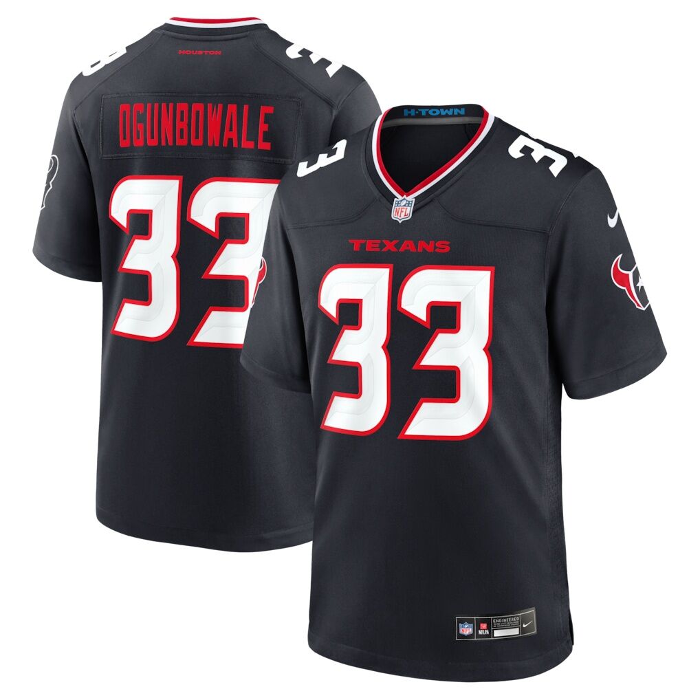 Dare Ogunbowale Houston Texans Nike Team Game Jersey