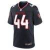 British Brooks Houston Texans Nike Team Game Jersey - Navy - Side View