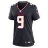 Brevin Jordan Houston Texans Nike Women's Team Game Jersey - Navy - Side View