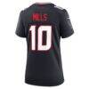 Davis Mills Houston Texans Nike Women's Team Game Jersey - Navy - Detail View