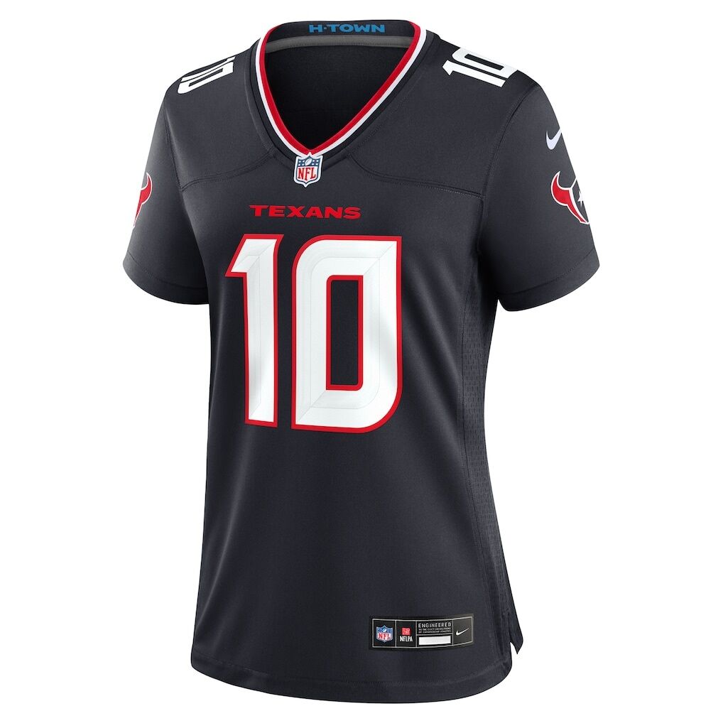 Davis Mills Houston Texans Nike Women's Team Game Jersey