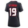 Xavier Hutchinson Houston Texans Nike Women's Team Game Jersey - Navy - Detail View