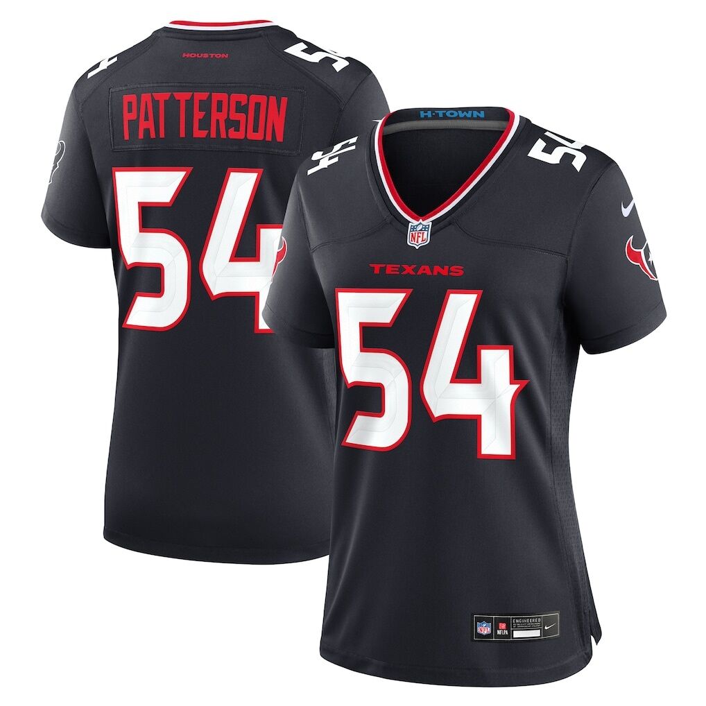 Jarrett Patterson Houston Texans Nike Women's Team Game Jersey