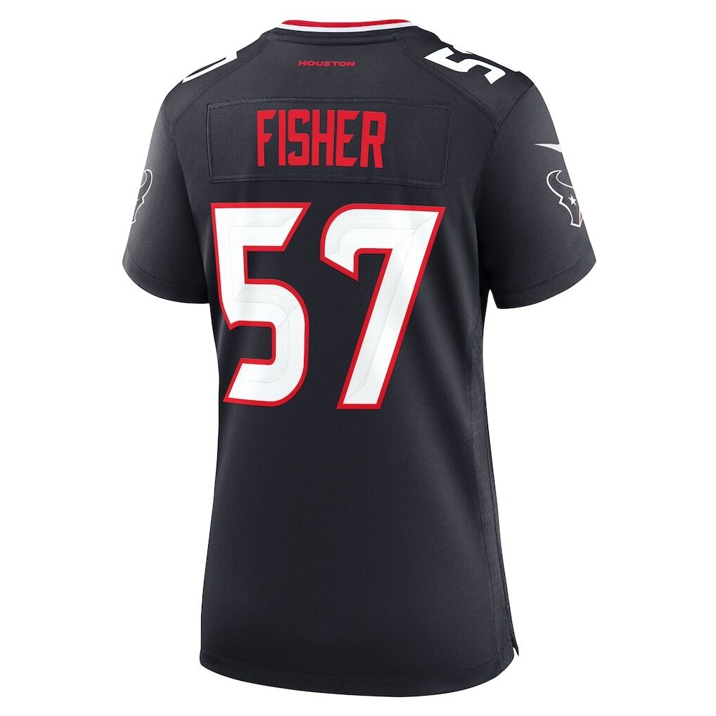 Blake Fisher Houston Texans Nike Women's Team Game Jersey