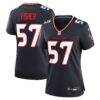 Blake Fisher Houston Texans Nike Women's Team Game Jersey - Navy - Front View