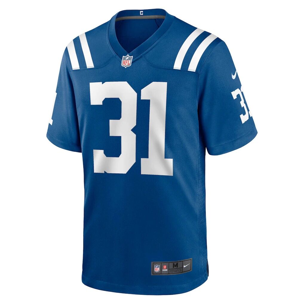 Tyler Goodson Indianapolis Colts Nike  Game Jersey -  Royal