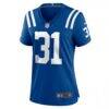 Tyler Goodson Indianapolis Colts Nike Women's Game Jersey - - Side View