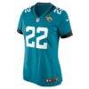 Jarrian Jones Jacksonville Jaguars Nike Women's Game Jersey - Teal - Side View