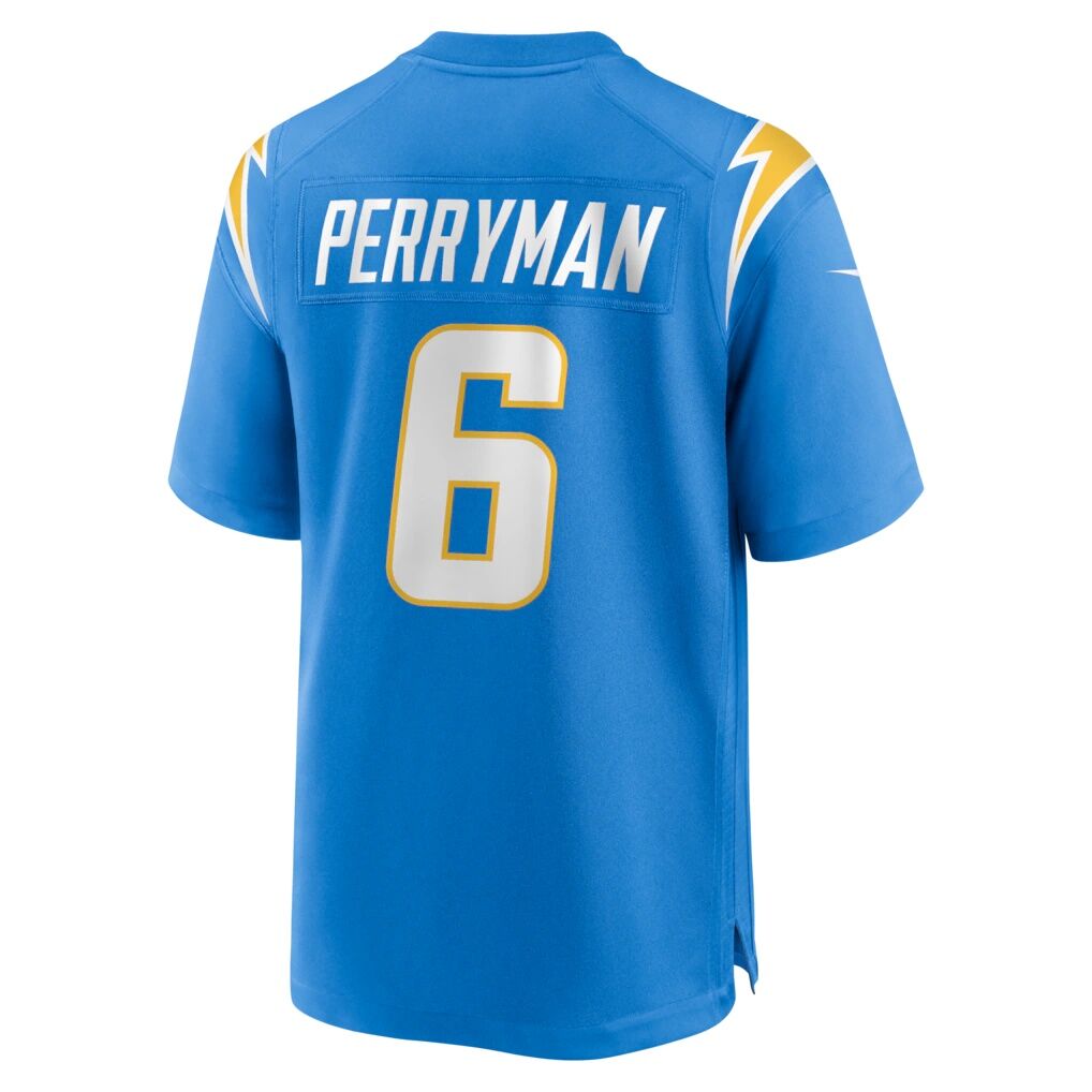 Denzel Perryman Los Angeles Chargers Nike Team Game Jersey -  Powder Blue