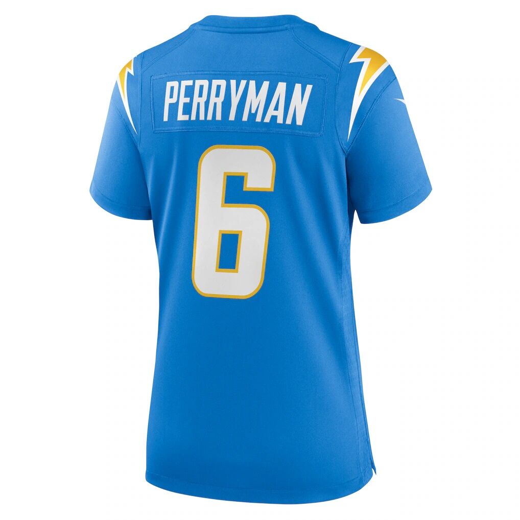 Denzel Perryman Los Angeles Chargers Nike Women's  Game Jersey -  Powder Blue