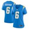 Denzel Perryman Los Angeles Chargers Nike Women's Game Jersey - - Front View