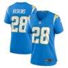 Hassan Haskins Los Angeles Chargers Nike Women's Game Jersey - - Front View