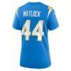Scott Matlock Los Angeles Chargers Nike Women's Game Jersey - - Detail View