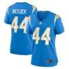 Scott Matlock Los Angeles Chargers Nike Women's Game Jersey - - Front View