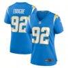 Justin Eboigbe Los Angeles Chargers Nike Women's Game Jersey - - Front View