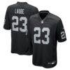 Dylan Laube Las Vegas Raiders Nike Team Game Jersey - Black - Front View