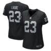 Dylan Laube Las Vegas Raiders Nike Women's Game Jersey - Black - Front View