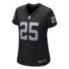 Decamerion Richardson Las Vegas Raiders Nike Women's Game Jersey - Black - Side View