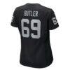 Adam Butler Las Vegas Raiders Nike Women's Game Jersey - Black - Detail View