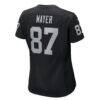 Michael Mayer Las Vegas Raiders Nike Women's Game Jersey - Black - Detail View